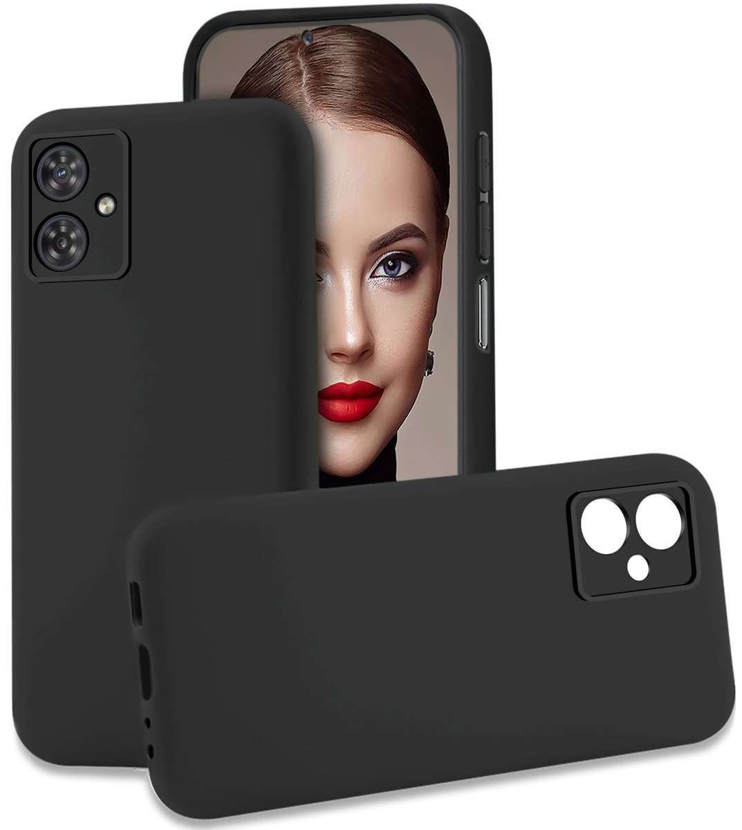 Etui do Motorola Moto G54 5G|Power Edition CASE MATT Plecki + SZKŁO 9H