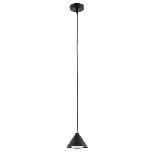 Elit lampa wisząca 1xGX54 czarna 1330/1