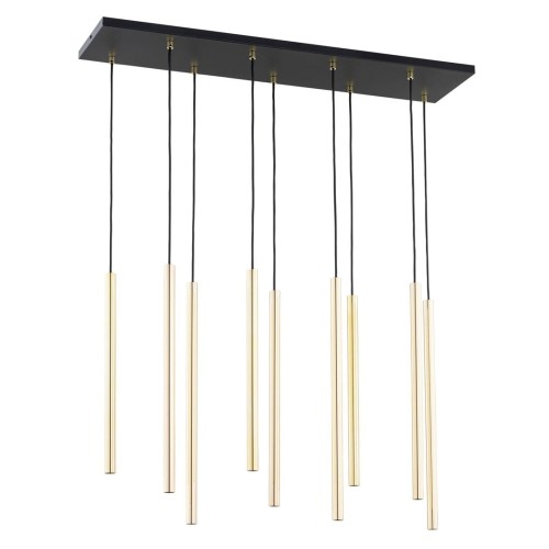Selter lampa wisząca 9XG9 czarna/złota 1332/9