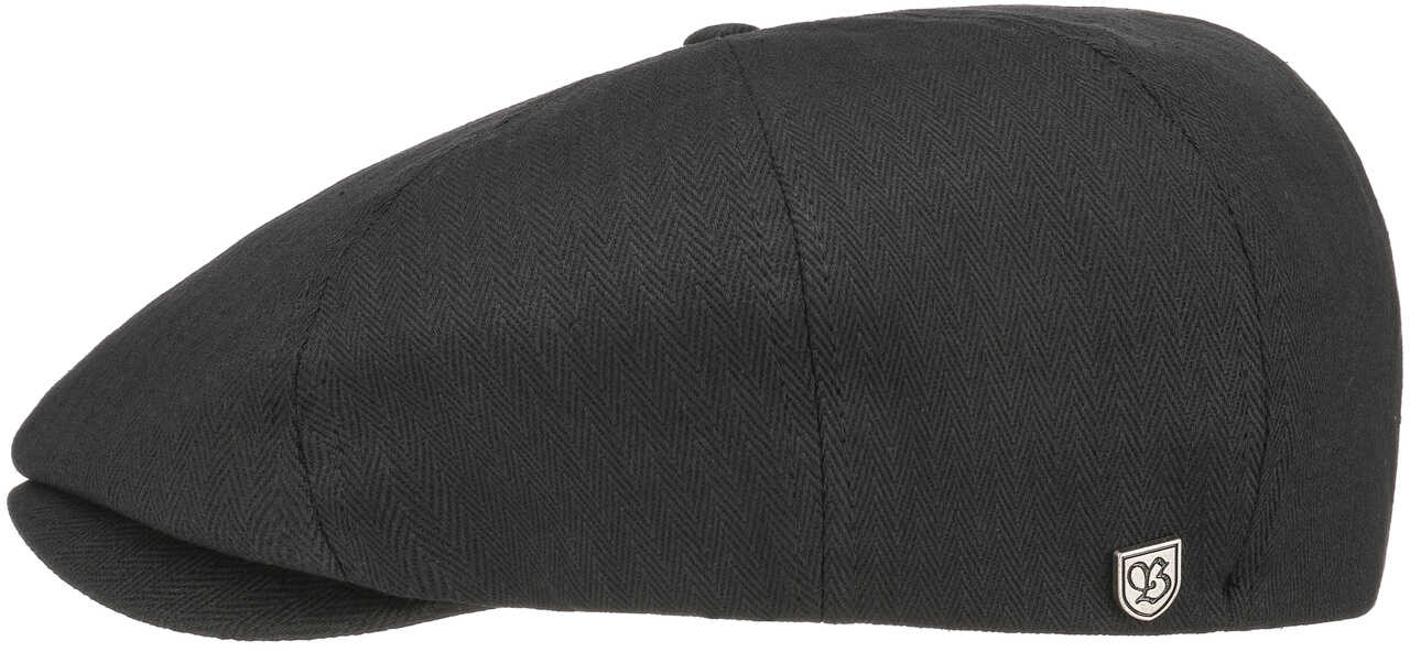 Kaszkiet Brood Cotton by Brixton, czarny, M (57-58 cm)