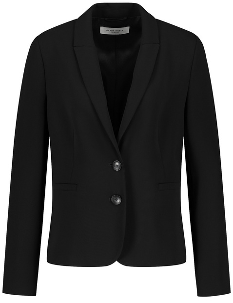 GERRY WEBER Klasyczna marynarka z rewersowym kołnierzem Czarny 36/S