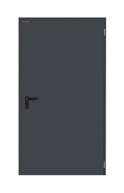 Drzwi techniczne Technical 40 100 cm, uniwersalne, RAL 7016