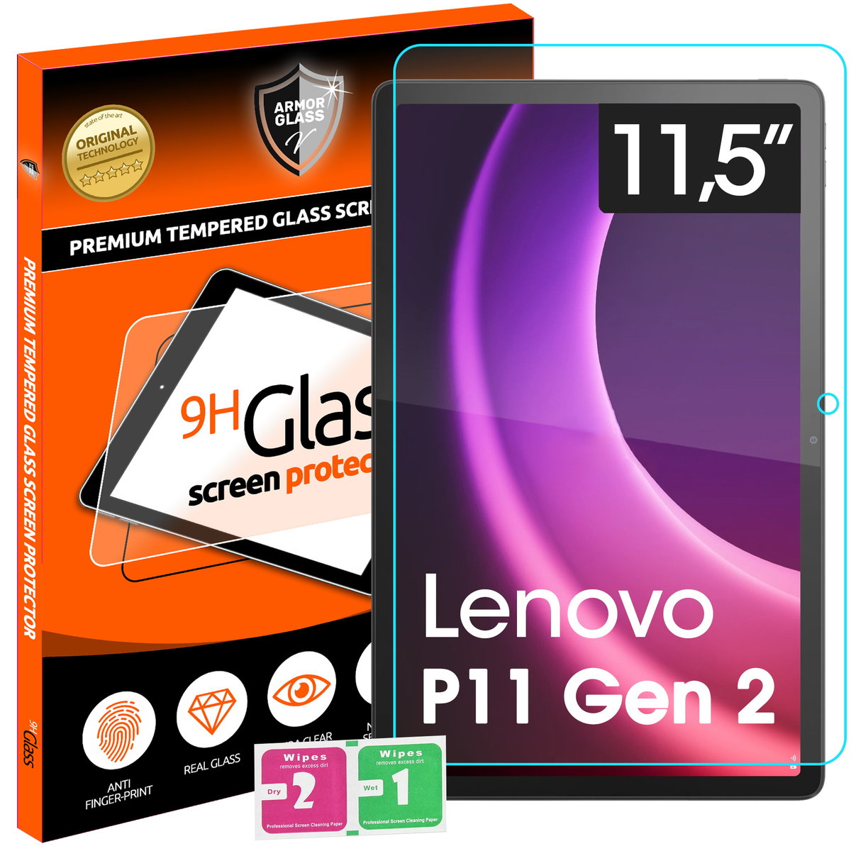 Szkło hartowane 9H do Lenovo Tab P11 Gen 2 11.5