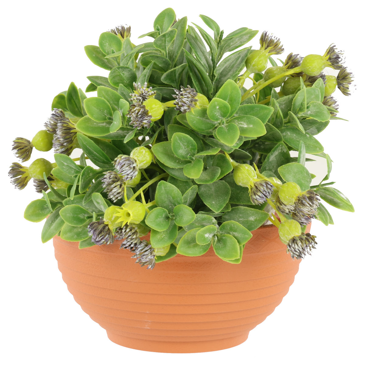 Doniczka Okrągła Misa 0,6 L Terakota Ø 15 Cm Kompozycje Nagrobna Plastikowa