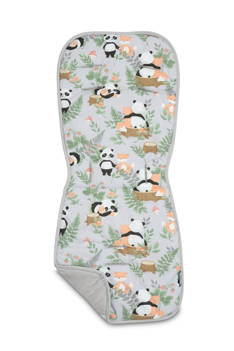 Sensillo, Basic, Wkładka Do Wózka Dwustronna, Panda I Lis