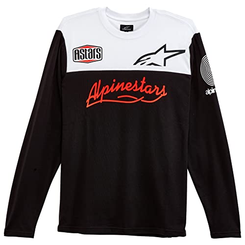 Alpinestars Koszulka męska i damska z krótkim rękawem T-Shirt Okrągły dekolt Comfort Regular Fit - Styl sportowy