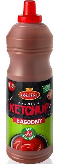 ŁAGODNY Ketchup w butelce 1,16kg