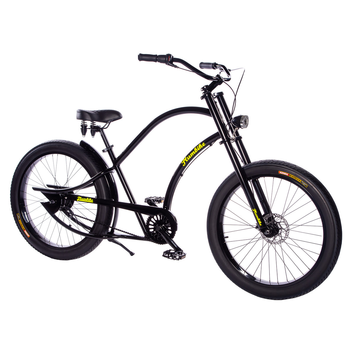 Rower Miejski Męski Grand Chopper Unique Glossy Black 7B, Rama 21