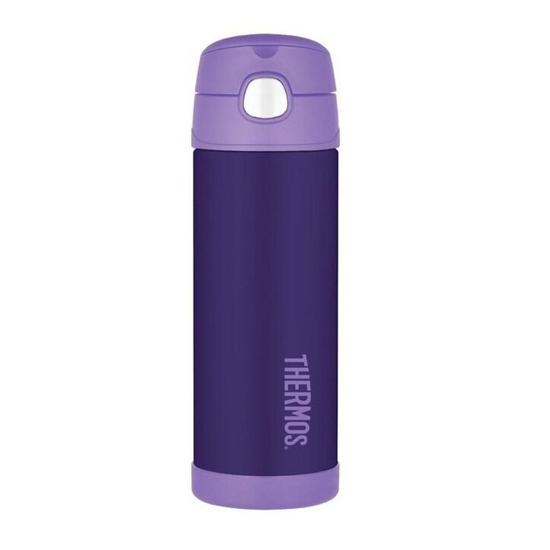 Thermos Termos dziecięcy ze słomką 470 ml fioletowy 120020