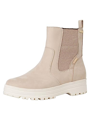 Tamaris COMFORT Chelsea damskie buty zimowe z zamkiem błyskawicznym, Comfort Fit, 411, 42 EU Weit
