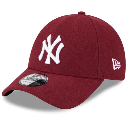 New Era 9Forty regulowana czapka - MELTON New York Yankees czerwona