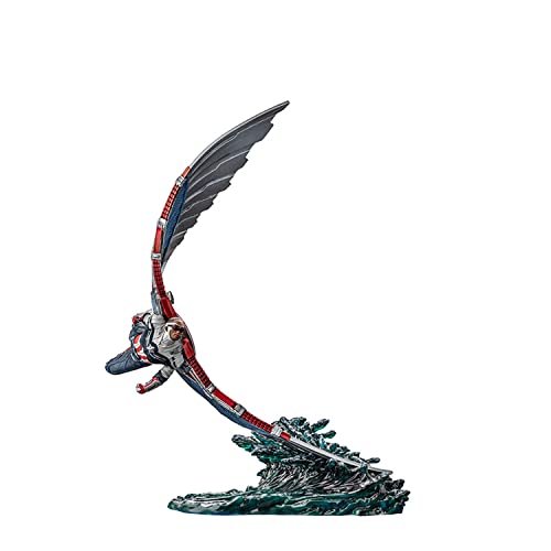 Iron Studios 1:10 Kapitan Ameryka Sam Wilson Deluxe – Sokół I Zimowy Żołnierz – Bds Art