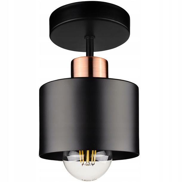 Lampa Wisząca Sufitowa Plafon Led Retro Edison