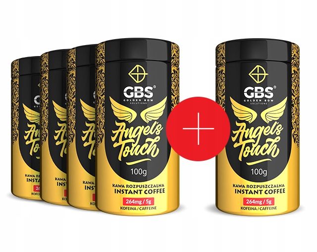 Kawa GBS ANGEL'S TOUCH Rozpuszczalna 5PAK SMAKI