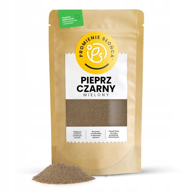Pieprz czarny 100g MIELONY