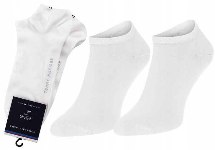 Tommy Hilfiger Skarpetki Stopki 2p White R. 43-46