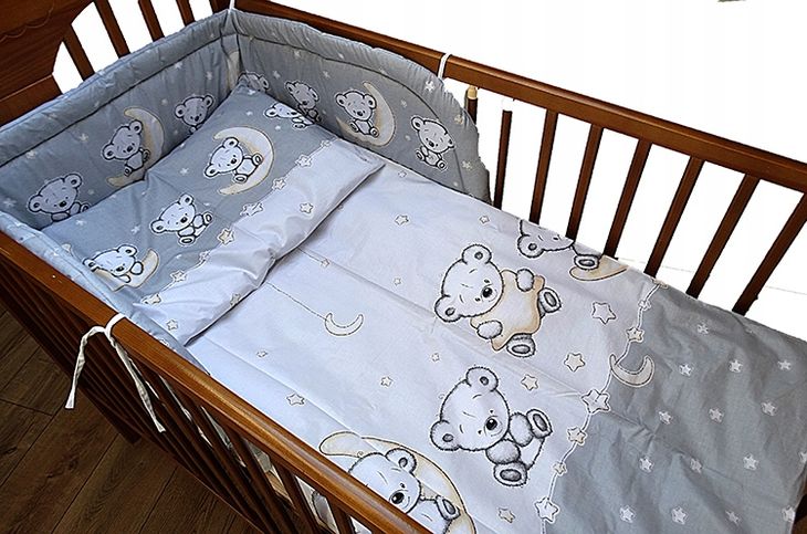 5 el. Komplet poscieli posciel do lozeczka 26xwzor