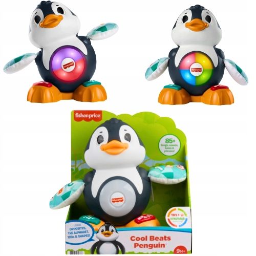 ﻿Linkimals Interaktywny Pingwin Fisher-Price Prezent Dziecka Święta | POLSKI