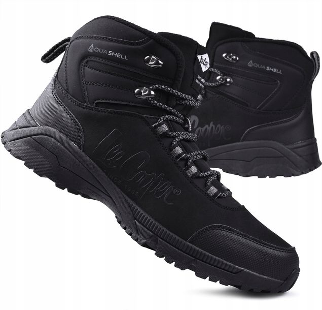 Buty Męskie Lee Cooper Trekkingowe wodoodporne -1404 ocieplane r.42