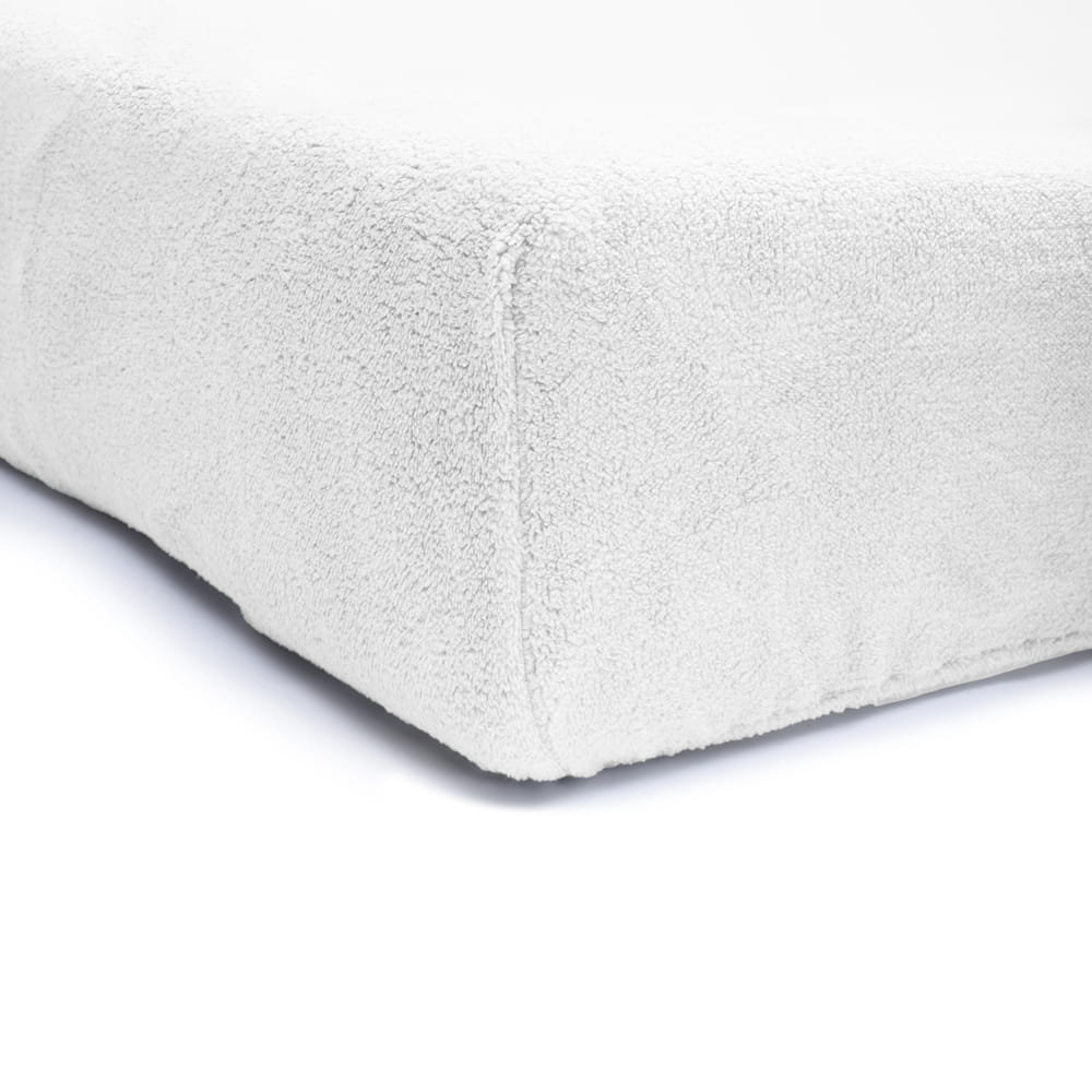 180x200 TEDDY biały prześcieradło