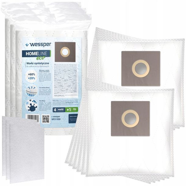 12x Mocne Worki Do Odkurzacza Amica Ora 900w Filtr