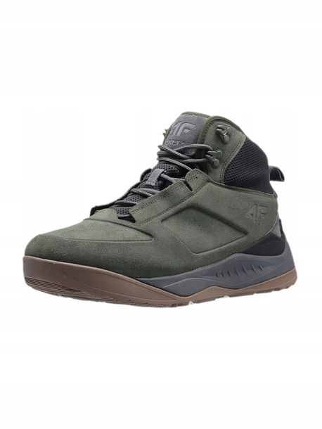 4f Buty Męskie Zimowe Obuwie M010 Skórzane