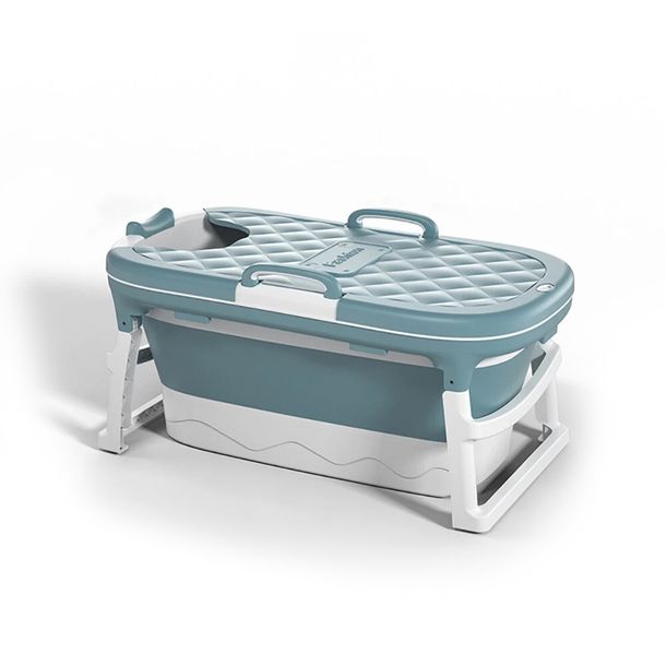 Wanna Silikonowa Składana z Pokrywą Home SPA 118cm