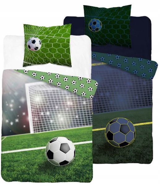 Pościel Świecąca W Ciemności 140x200 Piłka Z Piłką Bramka