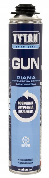 Tytan Pianka pistoletowa zimowa O2 Euro-line 750 ml PPT-EL-PI-O2-075-ZI