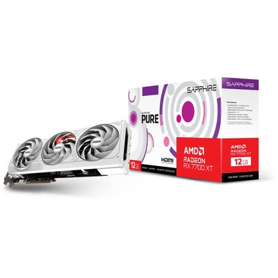 Karta graficzna SAPPHIRE RADEON RX 7700 XT PURE GAMING OC 12GB GDDR6