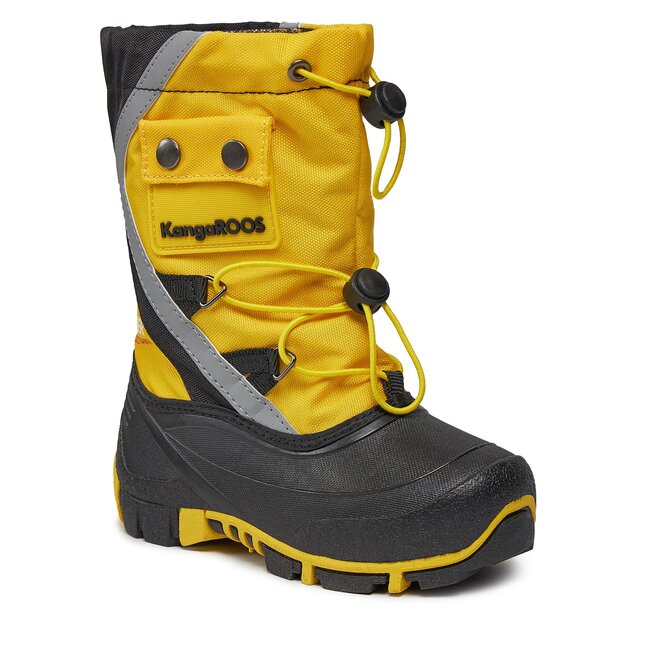 Śniegowce KangaRoos Kanga-Bean III 18927 000 7041 Lemon Chrome/Jet Black