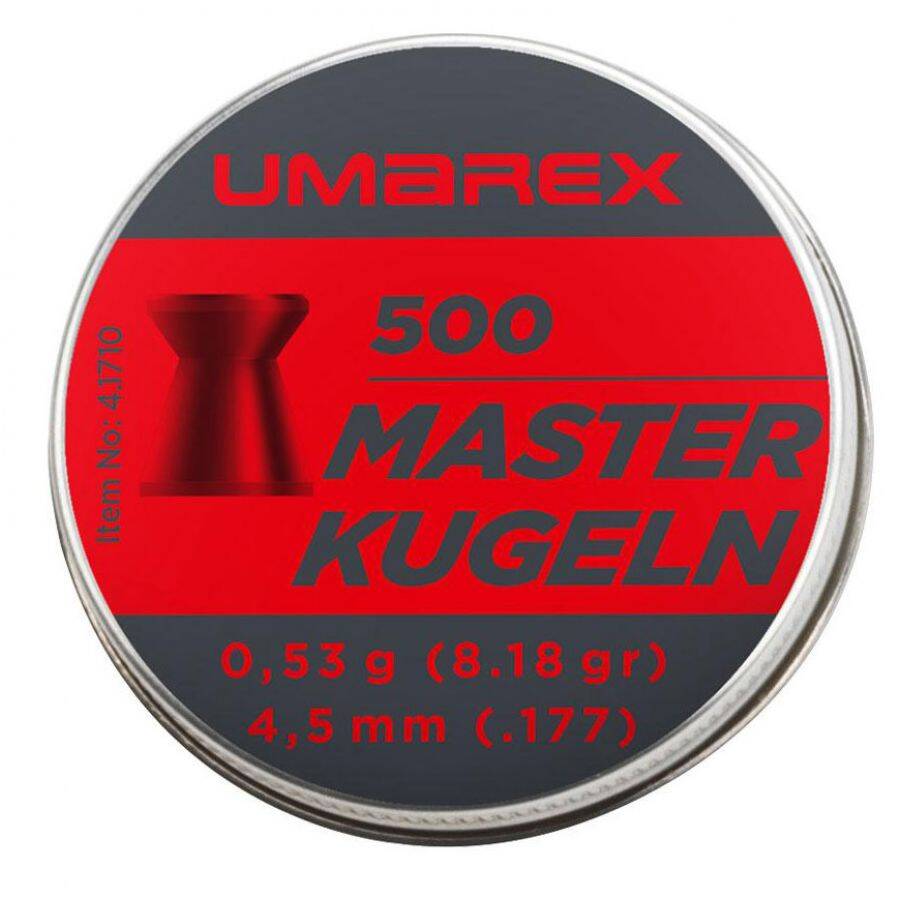 Umarex - Śrut do wiatrówki Masterkugeln - 4,5 mm - 500 szt - 4.1710