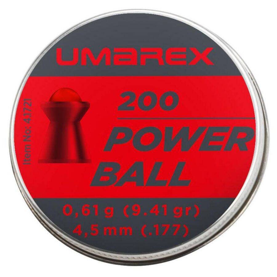 Umarex - Śrut do wiatrówki Powerball - 4,5 mm - 200 szt - 4.1721