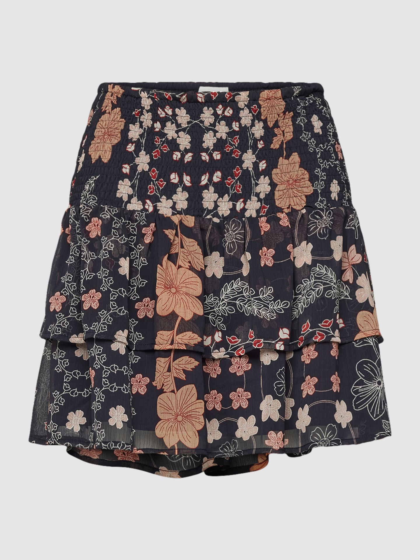 Spódnica mini z kwiatowym wzorem — NovaLanaLove x P&C*