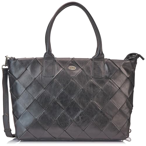 baradello Women's Shopper, czarny, czarny