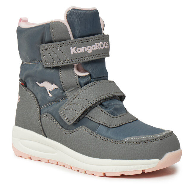 Śniegowce KangaRoos K-Pe Nala V Rtx 18939 000 2017 Steel Grey/Frost Pink