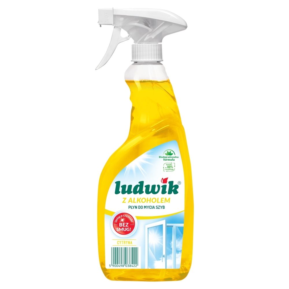 Ludwik 600Ml Płyn D/Szyb Rozp. Alkohol Lemon /422