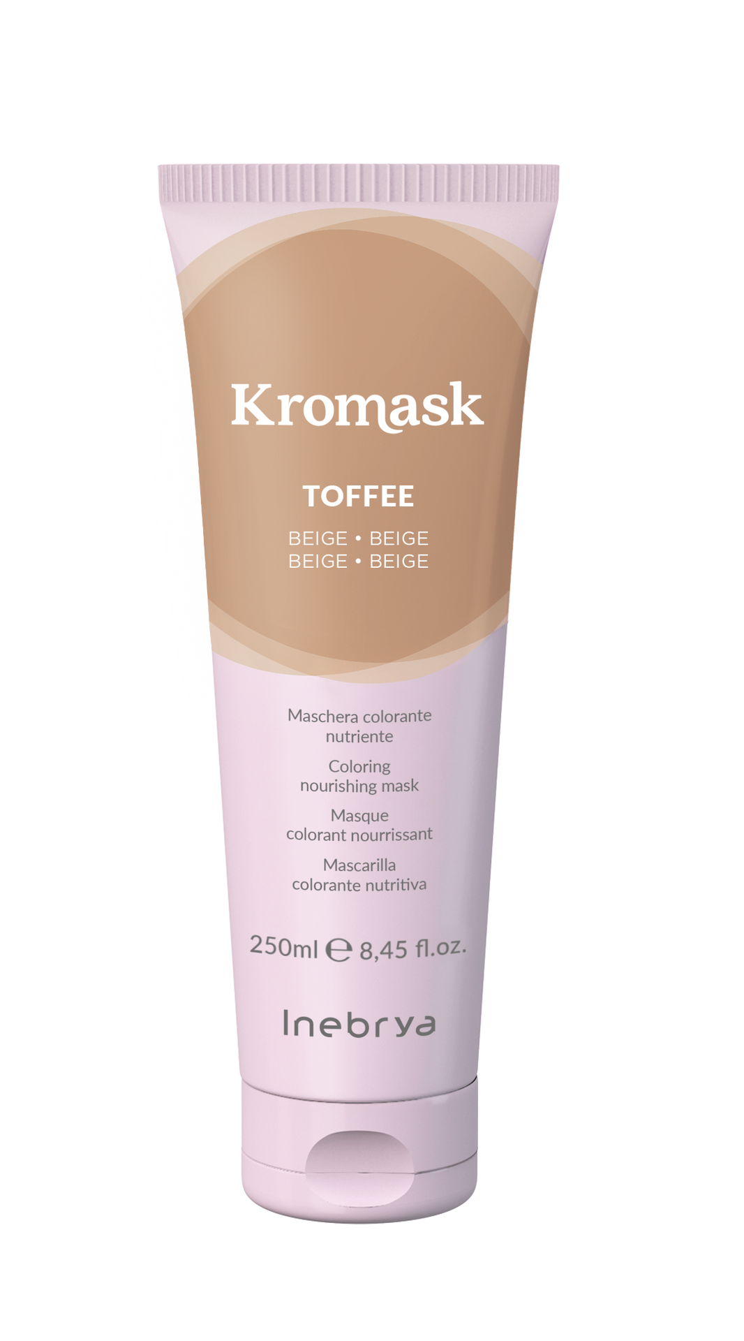 Inebrya Kromask, maska odświeżająca kolor, toffee, 250ml