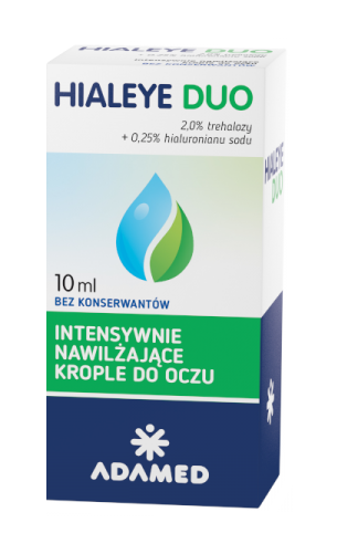 ADAMED Hialeye Duo 0,25% krople do oczu 10 ml |  OD 199 PLN!
