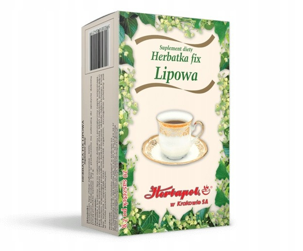 ﻿Herbapol Kraków, Herbatka fix lipowa, 20 saszetek
