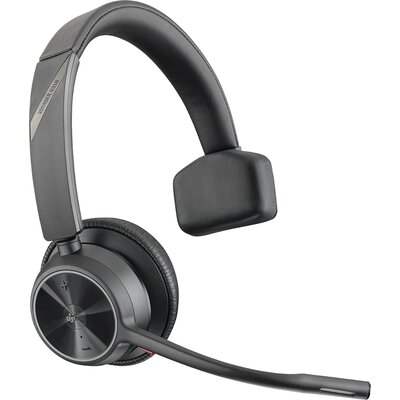 Poly Voyager 4310 UC, V4310-M C bezprzewodowy monofoniczny zestaw słuchawkowy Bluetooth z USB-A, bez podstawki ładującej, certyfikowany dla Microsoft Teams