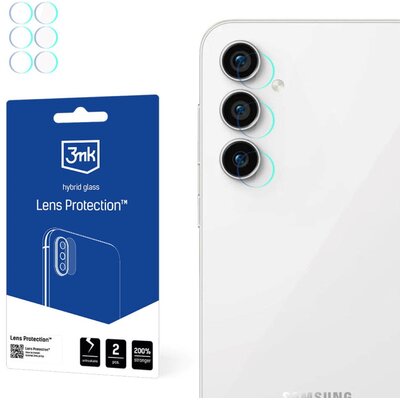 Szkło hybrydowe na obiektyw 3MK Lens Protection do Samsung Galaxy S23 FE 5G
