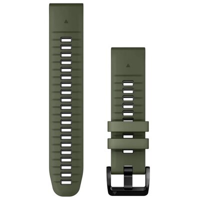 Garmin QuickFit 22 silikon (ciemnozielony/grafitowy)