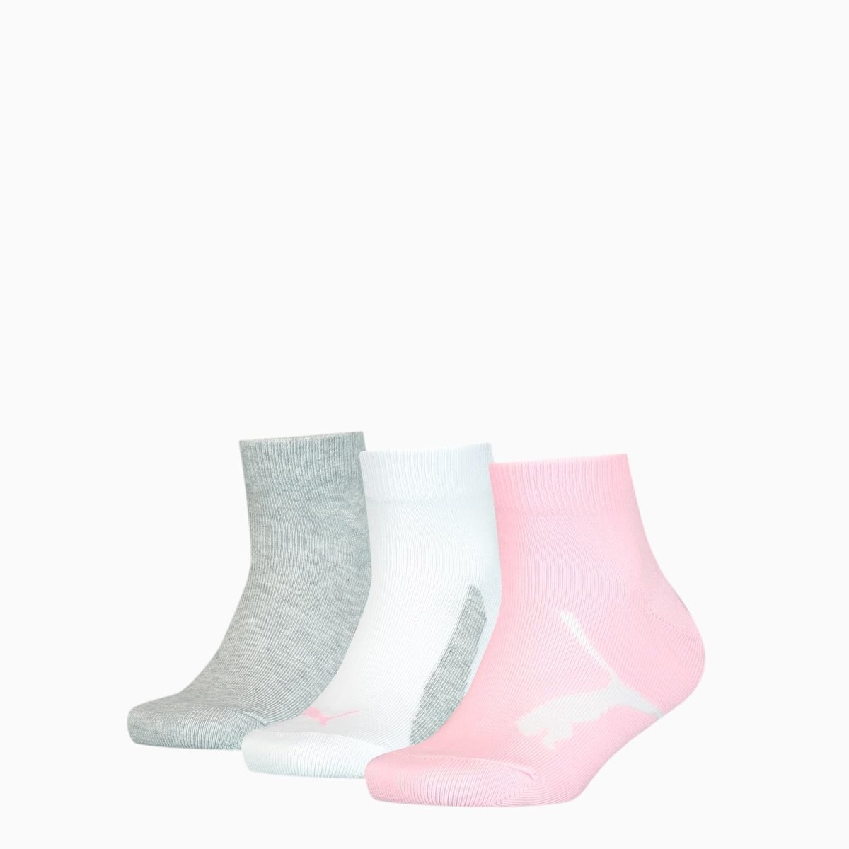 Skarpety dziecięce Puma BWT QUARTER 3-PACK wielokolorowe 90796104-31-34