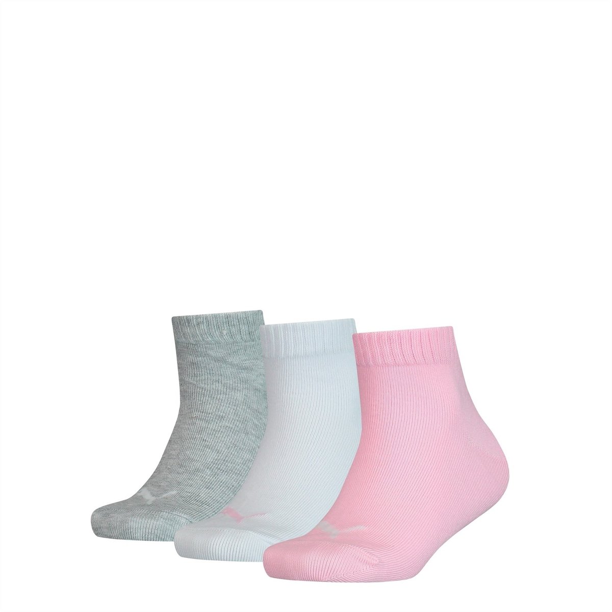 Skarpety dziecięce Puma QUARTER 3-PACK wielokolorowe 90737518-31-34