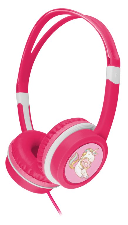 Słuchawki Gembird Kids z regulacją głośności, różowe