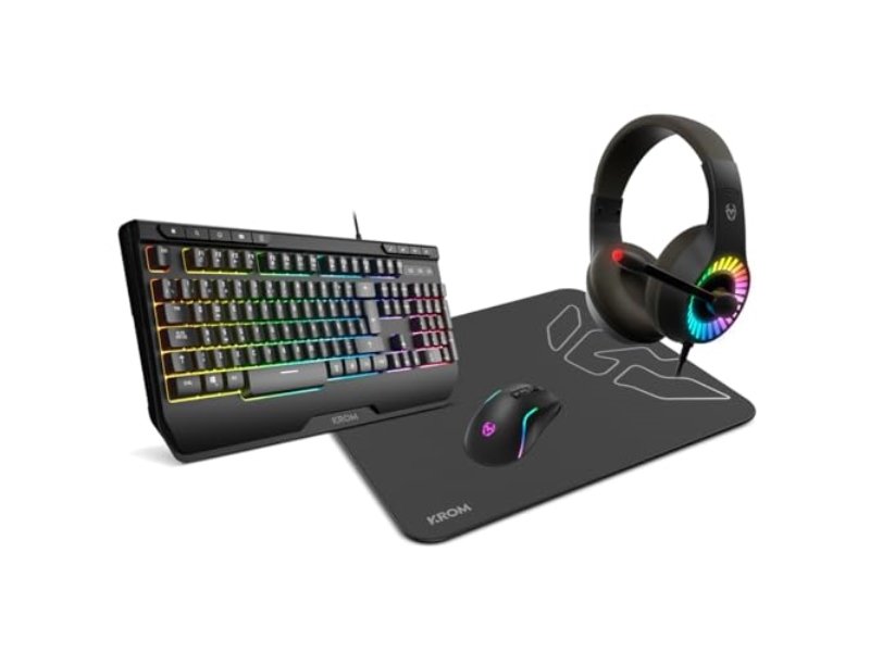 Pakiet KROM Kenia Raton+TECLADO+ALF+AUR Gaming