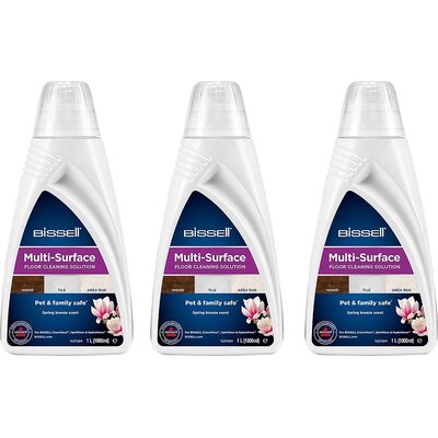 Bissell MultiSurface Detergent Trio Pack 1000 ml