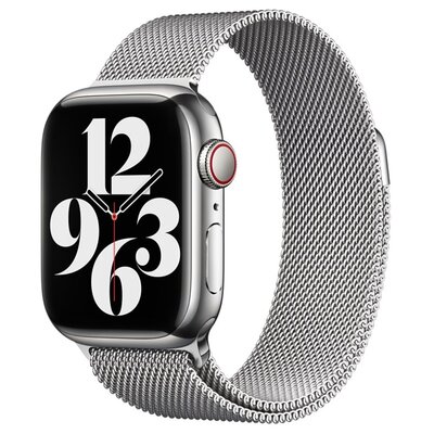 Apple bransoleta mediolańska w kolorze srebrnym do koperty 38/40/41 mm