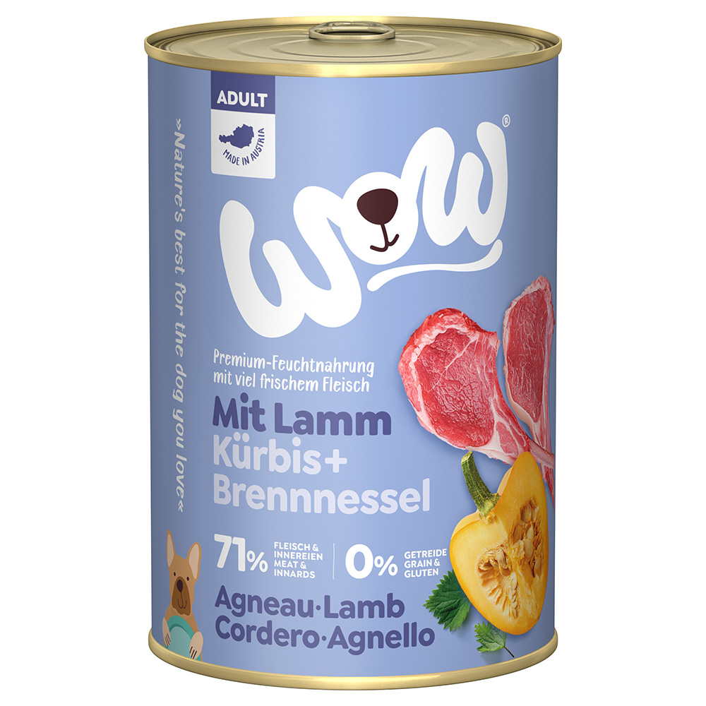 WOW Adult 6 x 400 g - Jagnięcina